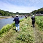 トレッキングコースの草刈り